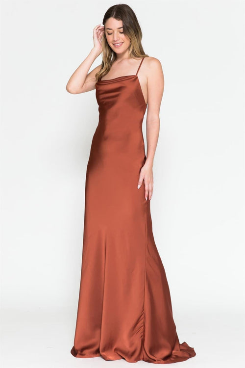 Amelia Couture 6111 Simple & Classy Bridesmaids Dress