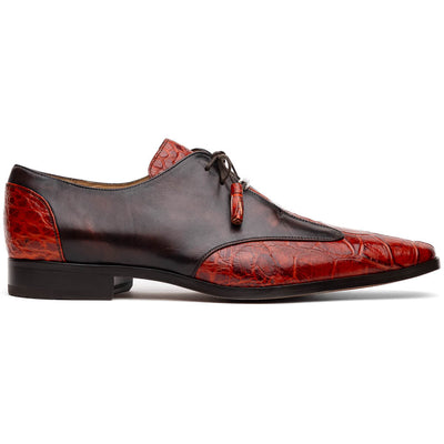 Marco Di Milano Anzio: Rustic Cognac Leather Shoe