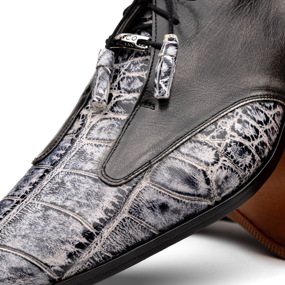 Anzio Newspaper Grey Shoe
