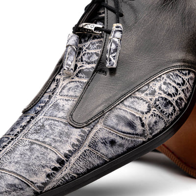 Anzio Newspaper Grey Shoe