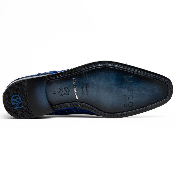 Marco Di Milano Asti Electric Blue Leather Loafer