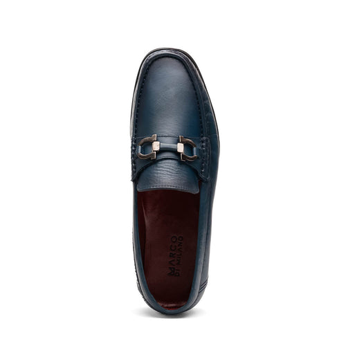  Atrani Navy Calf Bit Loafer