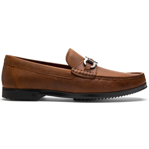 Atrani Tan Calf Bit Loafer