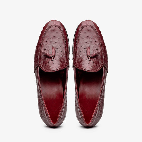 Marco_Di_Milano Aubiere Wine Leather Dress Shoe