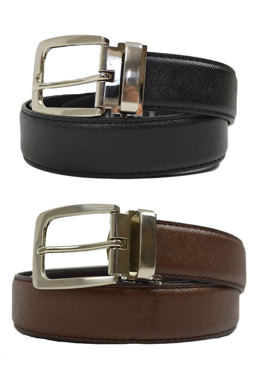 Kid's Textured Leather Belt by AXNY