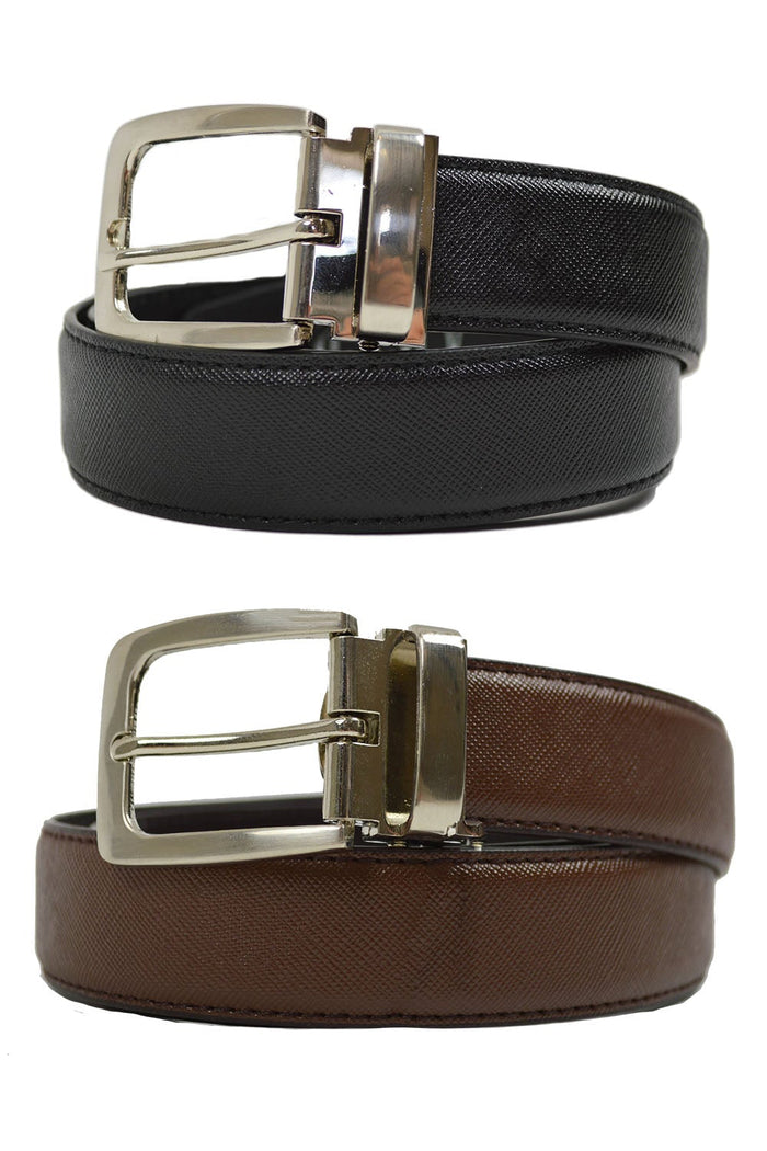 Kid's Textured Leather Belt by AXNY