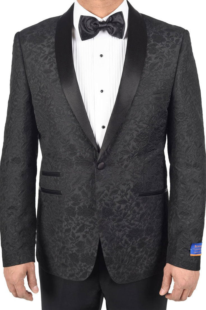 Brocade Black Dinner Jacket (Separates) by Berragamo