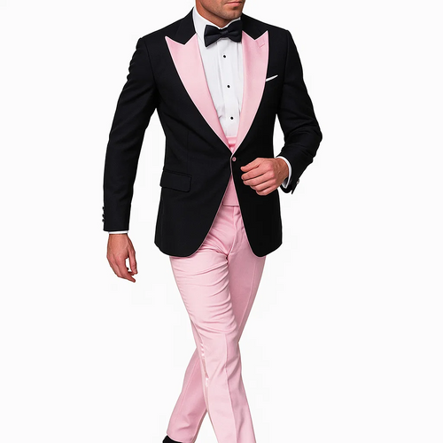 black-and-pink-suit