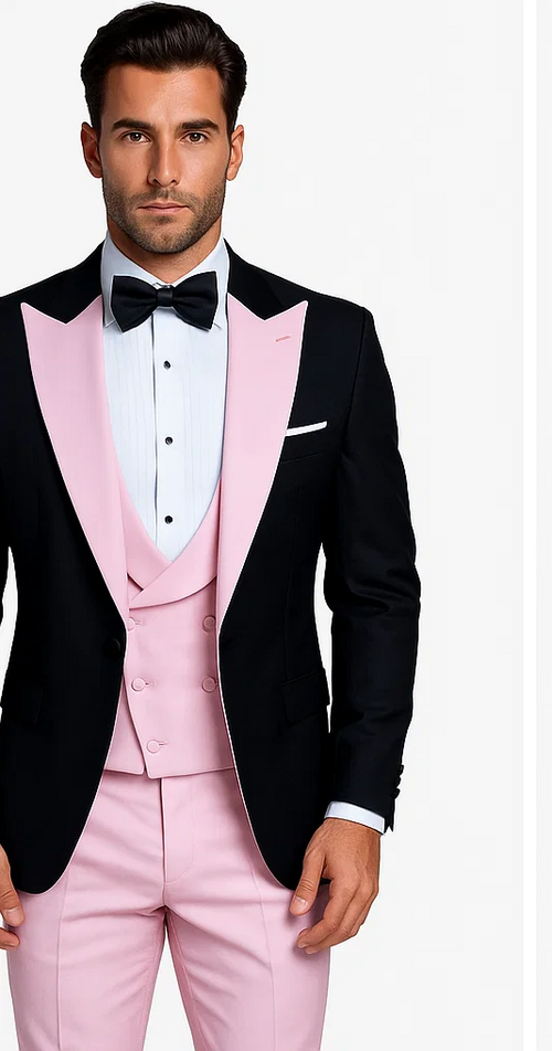 black-and-pink-suit