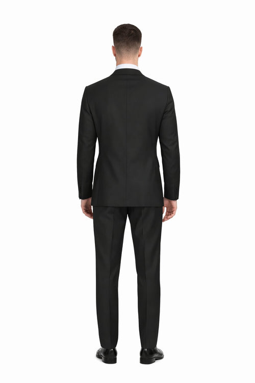 Slim Fit Tiglio Wool Suit – Modern Tailored Two-Piece Formal Suit