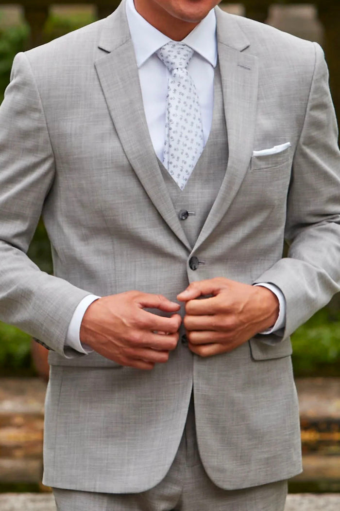 Black & White Sharkskin Vest by Couture 1910