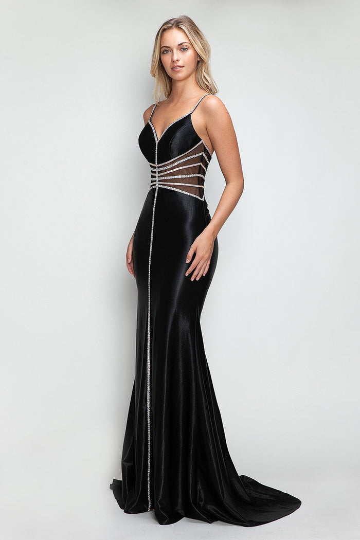 Evening Dress Sweetheart Spaghetti Strap Mermaid Gown By Lenovia 8344