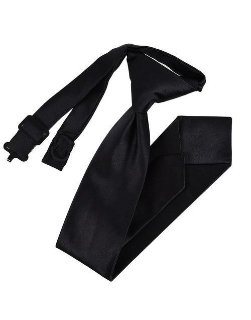 Black Eternity Kids Necktie by BLACKTIE