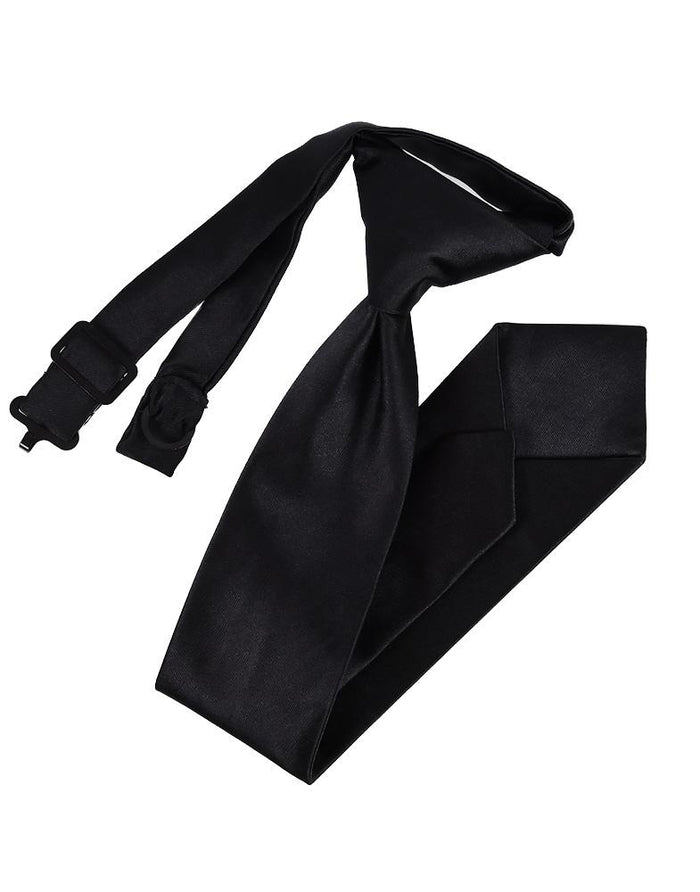 Black Eternity Kids Necktie by BLACKTIE