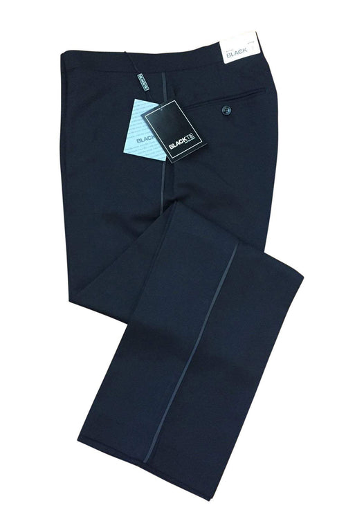 Washington Black Stretch Blend Tuxedo Pants by BLACKTIE