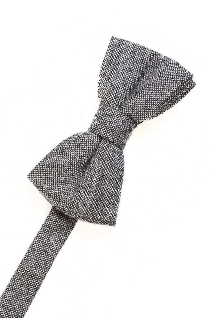 Black & White Tweed Bow Tie by BLACKTIE