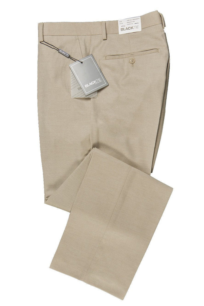 Bradley Tan Luxury Wool Blend Suit Pants by BLACKTIE