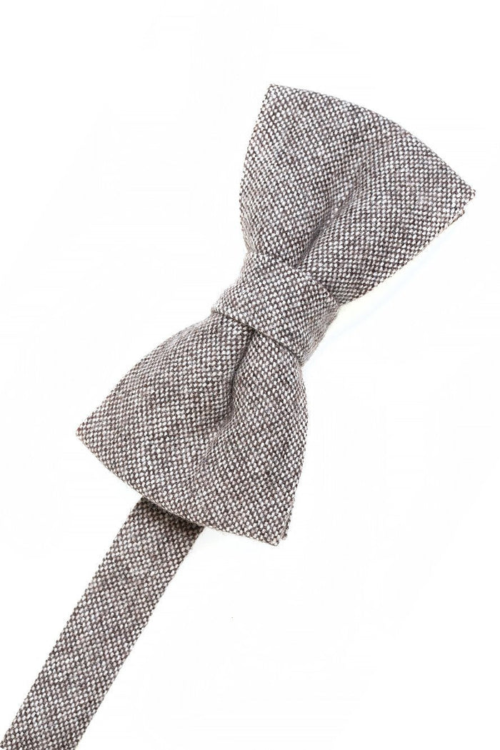 Brown Tweed Bow Tie by BLACKTIE
