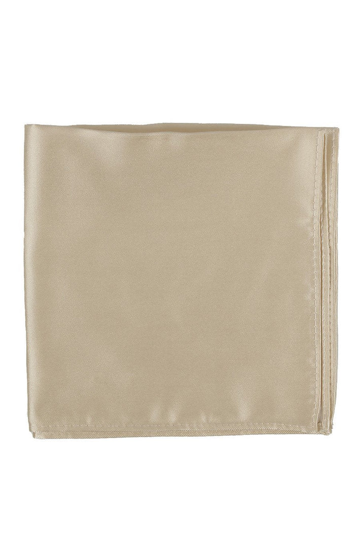 Champagne Eternity Pocket Square by BLACKTIE