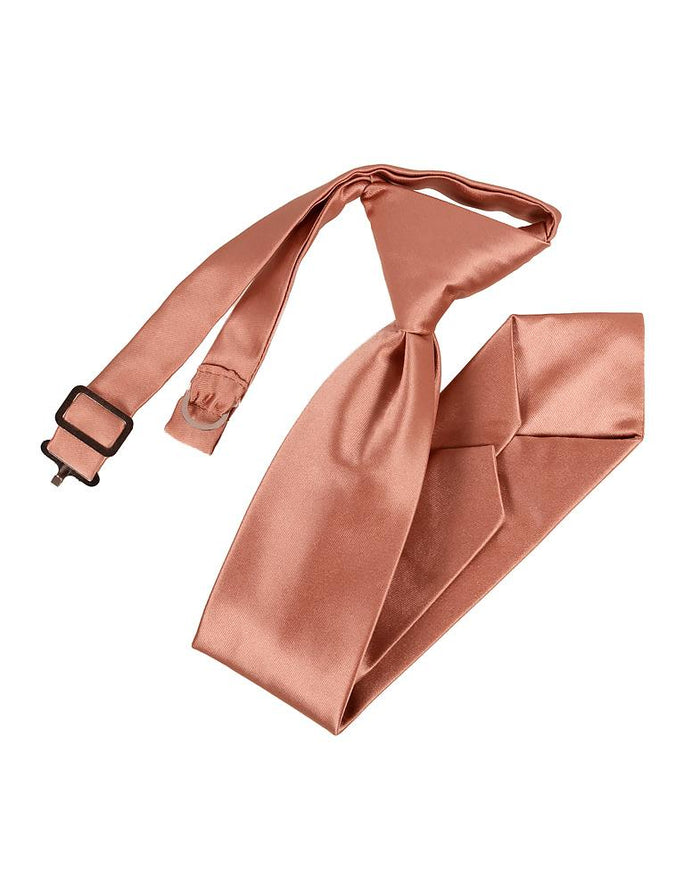 Desert Coral Eternity Kids Necktie BLACKTIE
