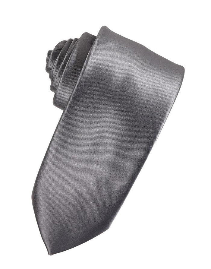 Dusty Blue Eternity Necktie by BLACKTIE