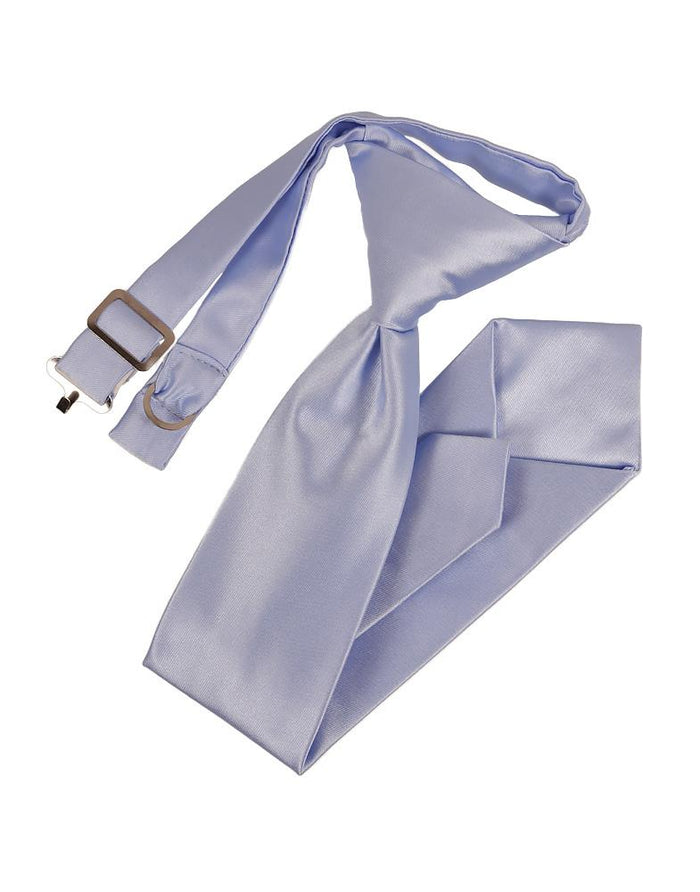 Ice Blue Eternity Kids Necktie by BLACKTIE