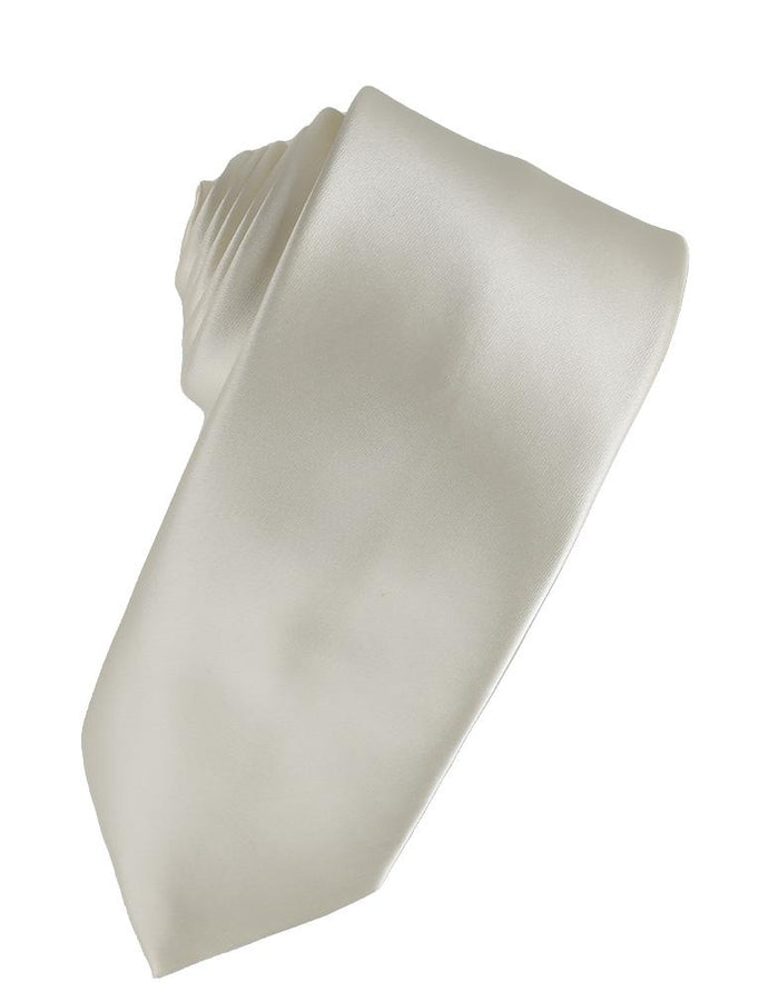 Ivory Eternity Necktie by BLACKTIE