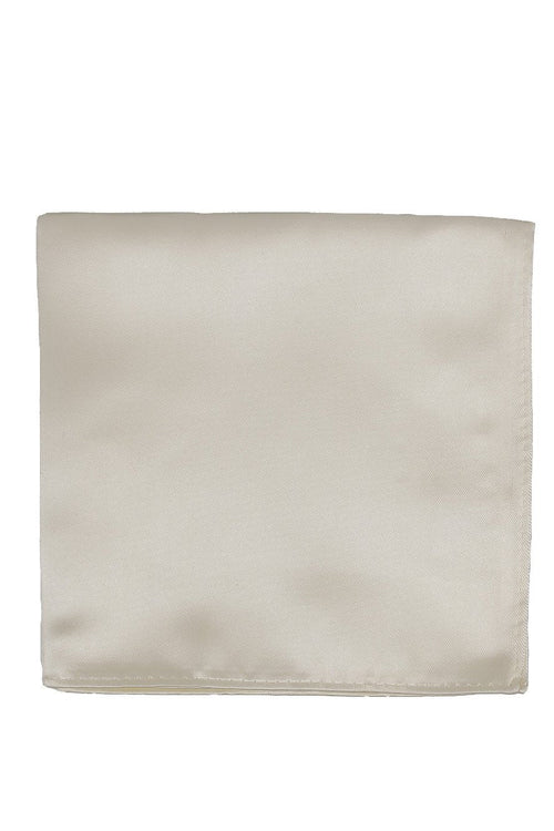 Ivory Eternity Pocket Square by BLACKTIE