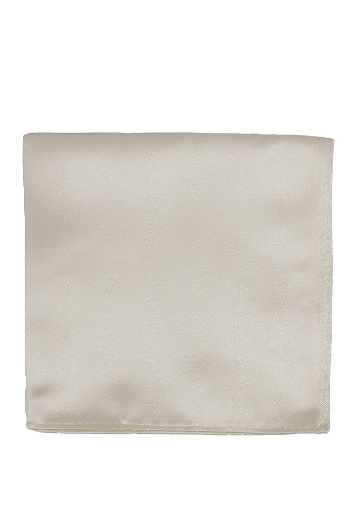 Ivory Eternity Pocket Square by BLACKTIE
