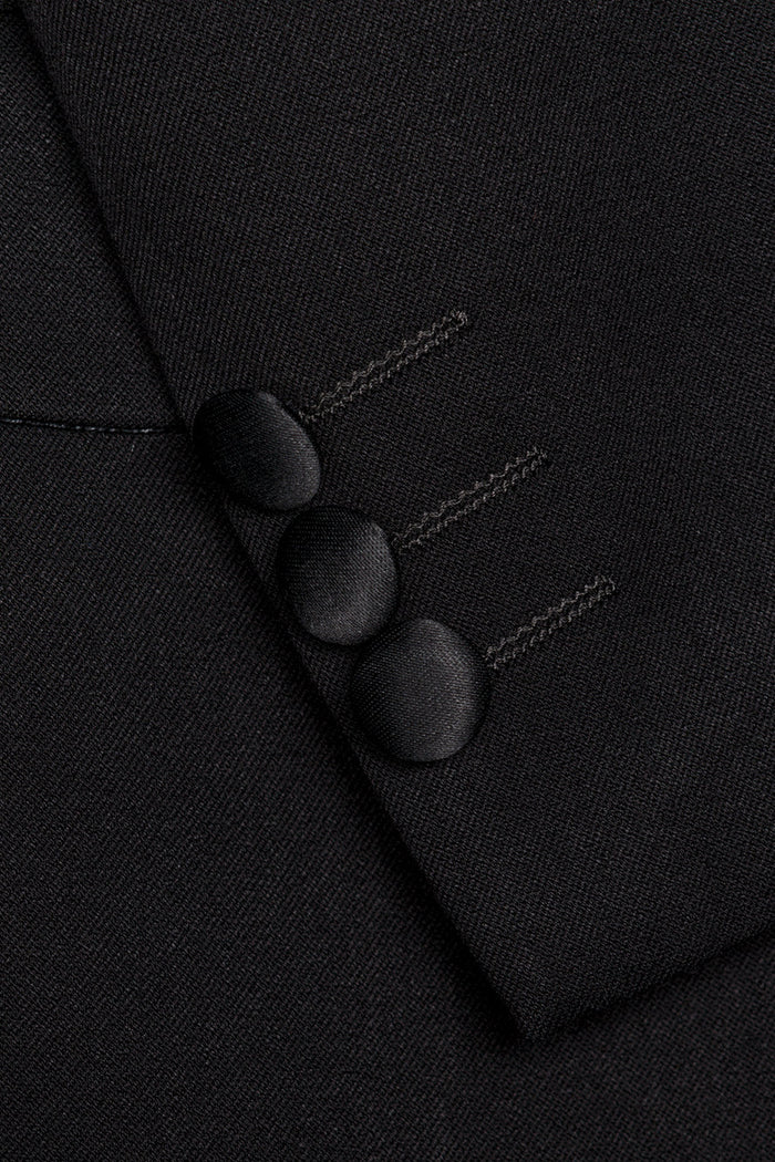 Kingston Kids Onyx Black Tuxedo (5-Piece Set) by BLACKTIE
