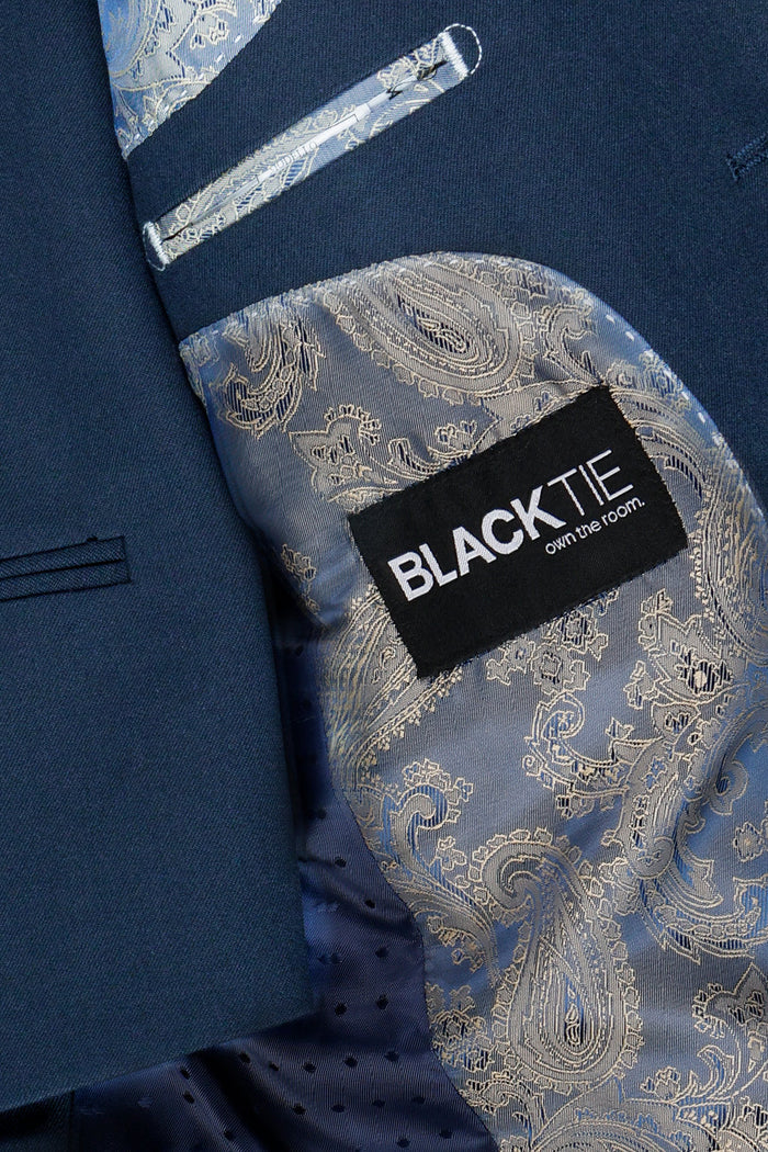 Liam Kids Midnight Blue Suit (5-Piece Set) by BLACKTIE