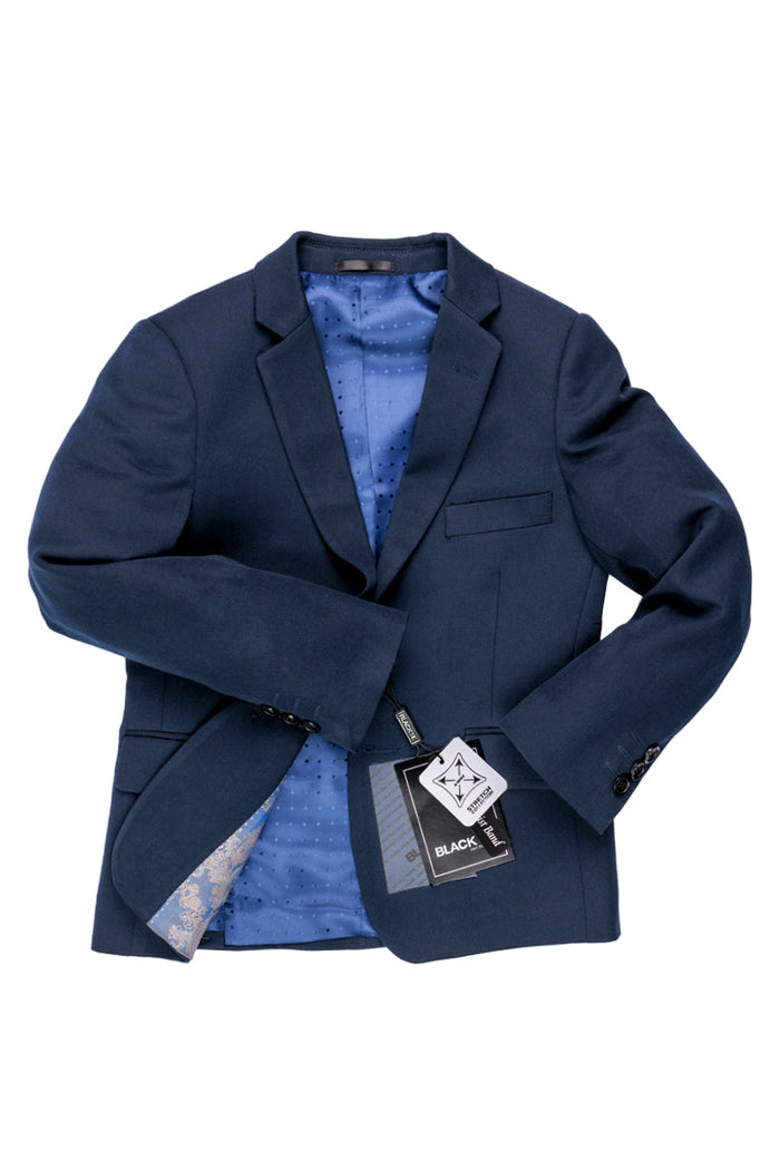 Liam Kids Midnight Blue Suit (5-Piece Set) by BLACKTIE