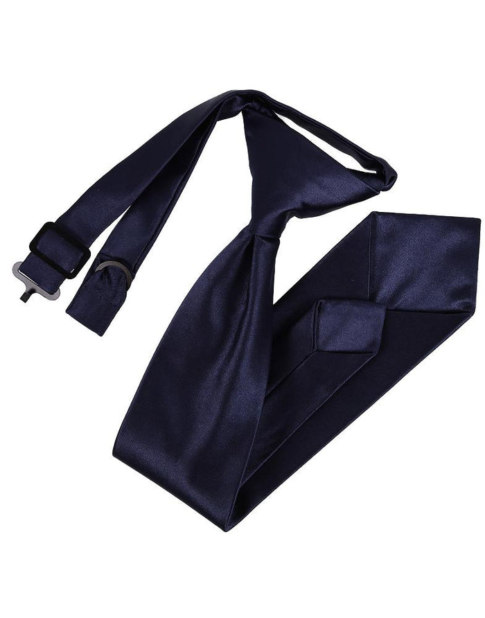 Navy Eternity Kids Necktie by BLACKTIE