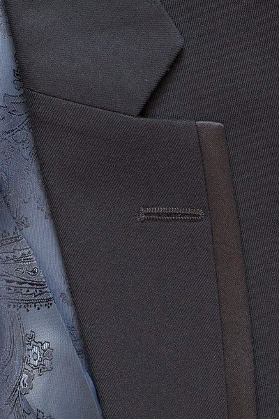 "Notch Satin Edge" Midnight Navy Tuxedo Jacket (Separates)