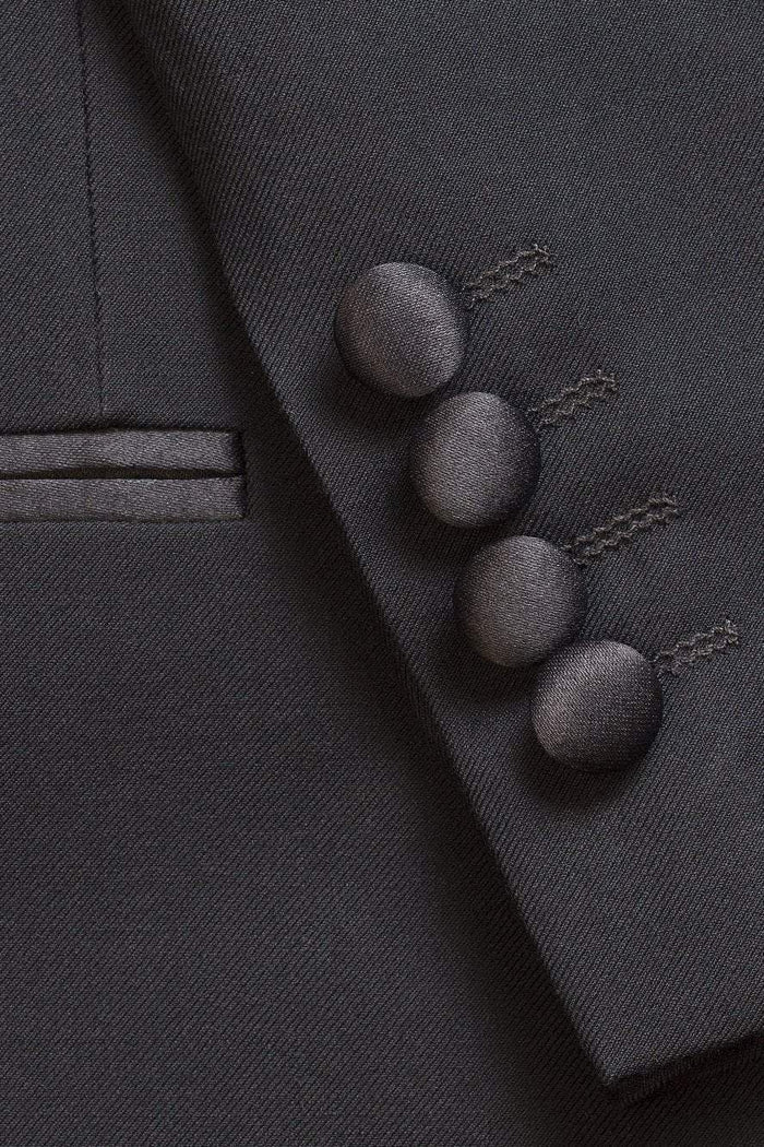 Notch Satin Edge Midnight Navy Tuxedo Jacket (Separates) by PROMTUXEDO