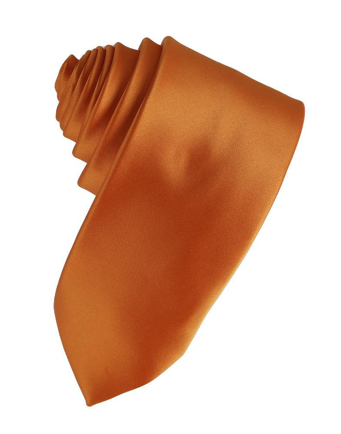 Orange Eternity Necktie BLACKTIE