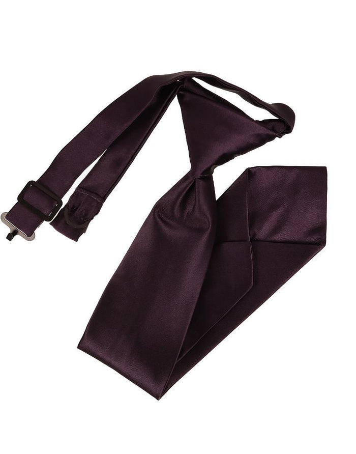 Plum Eternity Kids Necktie BLACKTIE
