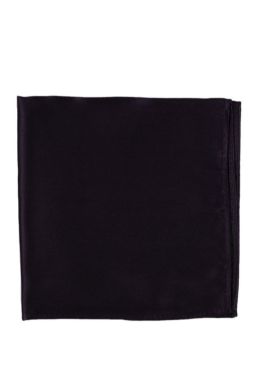 Plum Eternity Pocket Square BLACKTIE