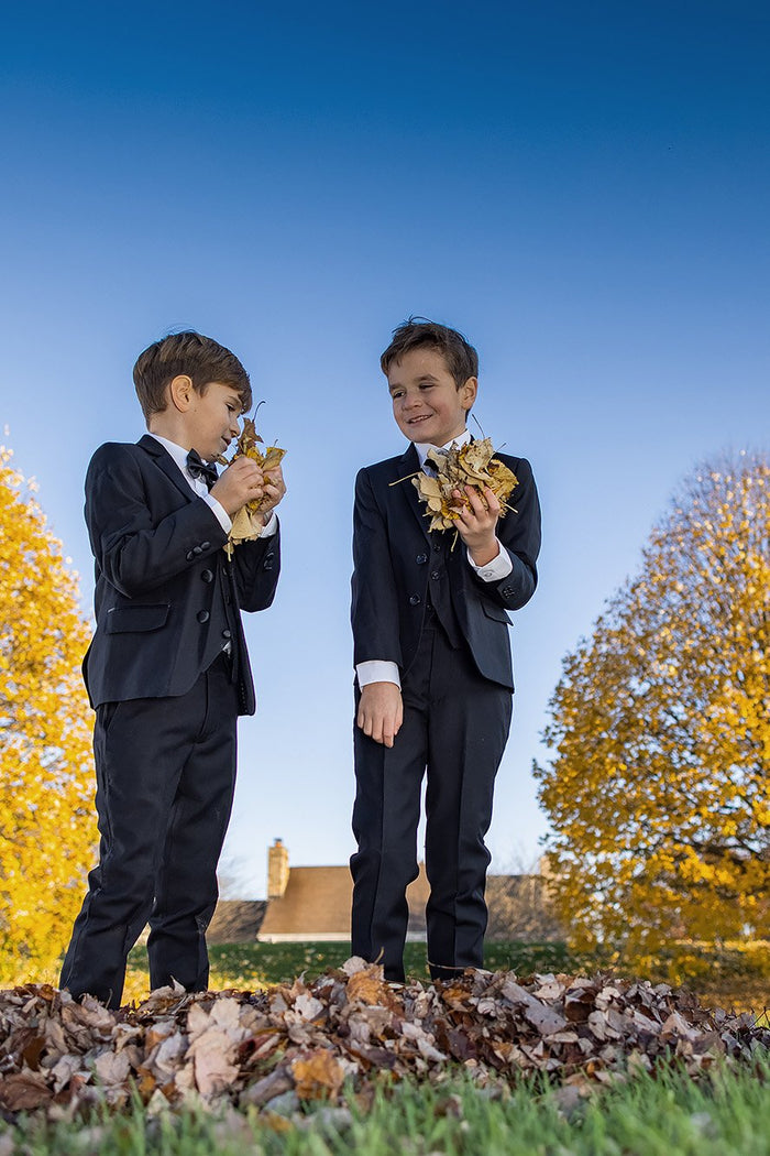 Prestige Kids Black 5-Piece Tuxedo by BLACKTIE