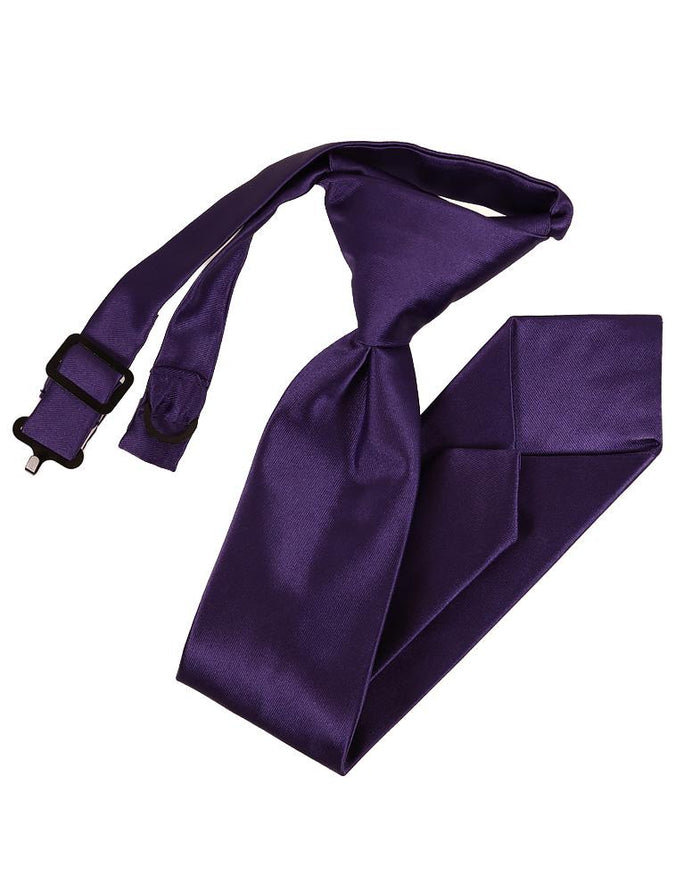 Purple Eternity Kids Necktie BLACKTIE