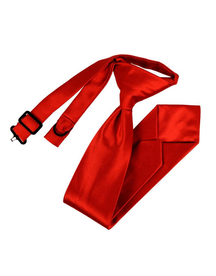 Red Eternity Kids Necktie by BLACKTIE