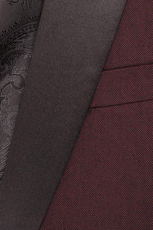 Sebastian Burgundy Pindot Tuxedo Jacket (Separates) by PROMTUXEDO