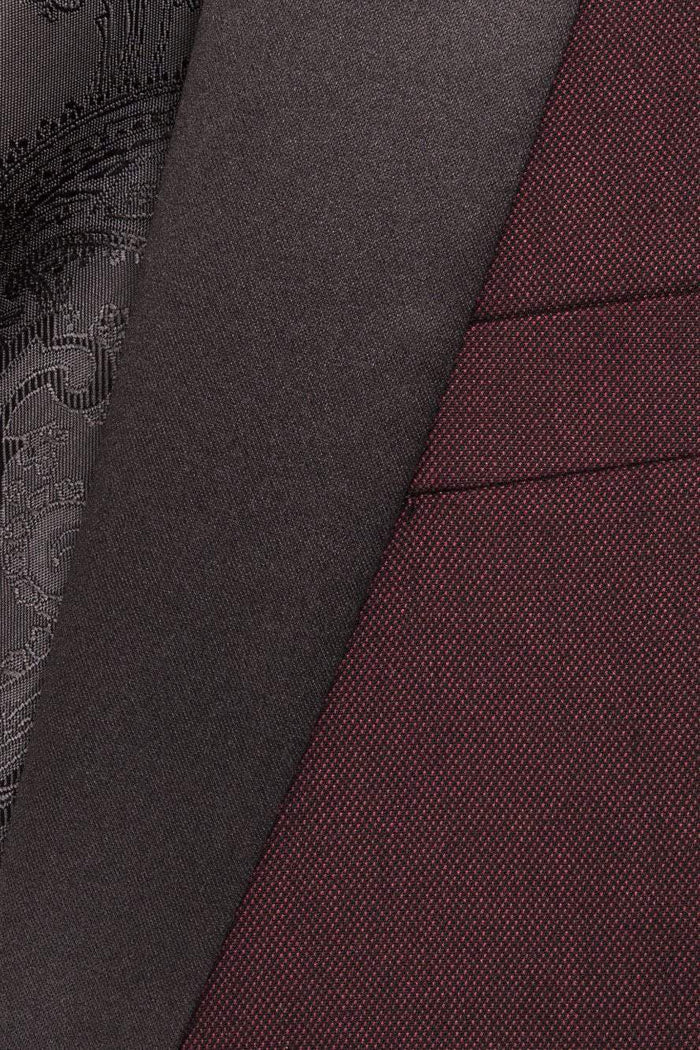 Sebastian Burgundy Pindot Tuxedo Jacket (Separates) by PROMTUXEDO