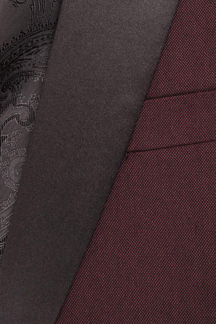 Sebastian Burgundy Pindot Tuxedo Jacket (Separates) by PROMTUXEDO