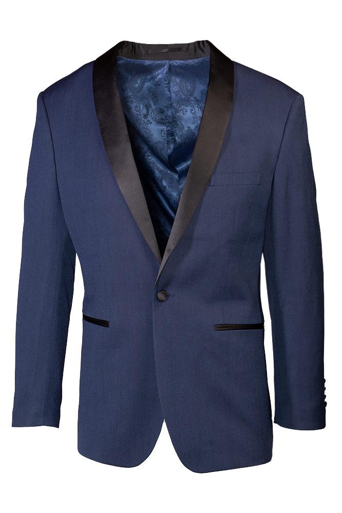 Sebastian Indigo Pindot Tuxedo Jacket (Separates) by PROMTUXEDO