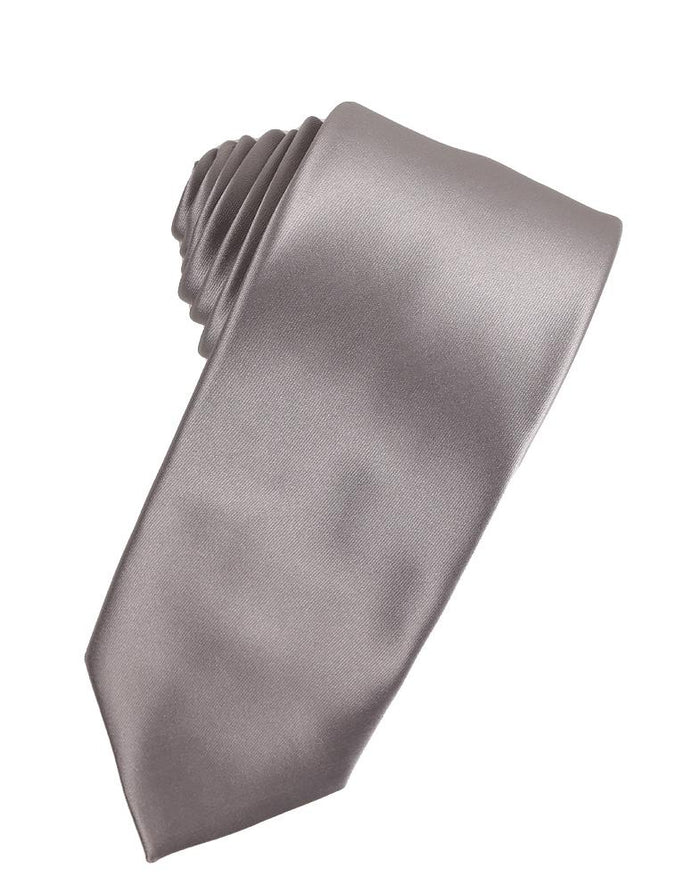 Silver Eternity Necktie by BLACKTIE