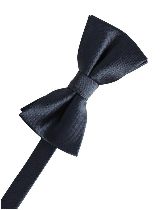 Steel Blue Eternity Bow Tie by BLACKTIE