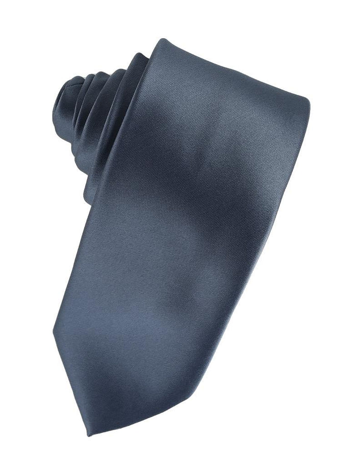 Steel Blue Eternity Necktie BLACKTIE