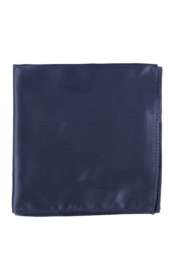 Steel Blue Eternity Pocket Square BLACKTIE
