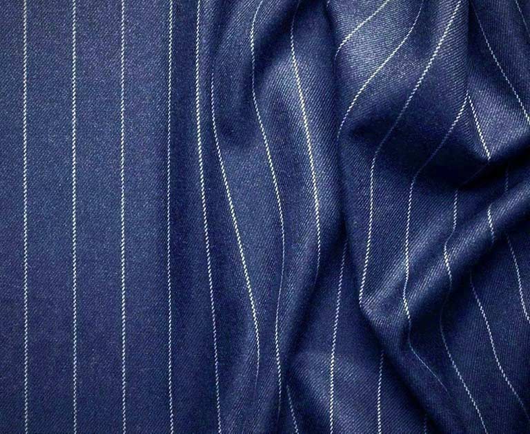 Rockefeller Collection - Double Breasted Stripe Suit Brown Regular Fit 2 Piece
